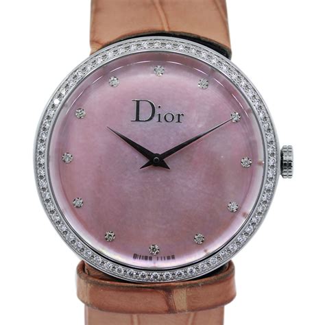 dior strap pink|christian Dior watch strap.